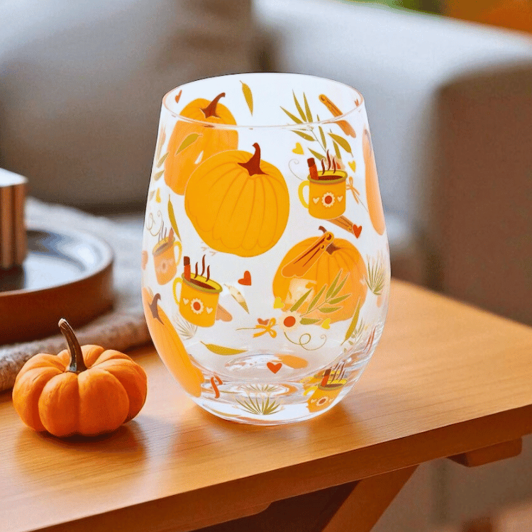 Herbst Trinkglas – ZauberMerch
