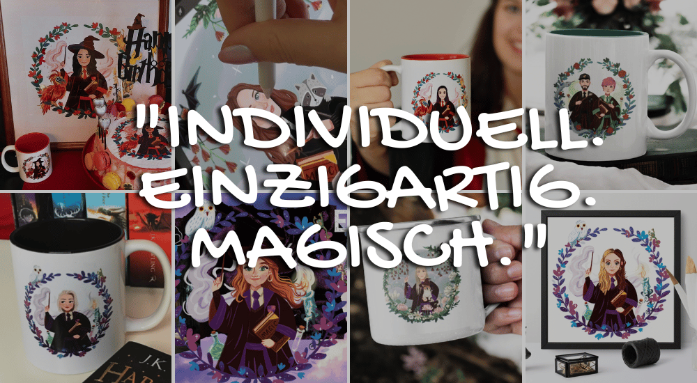 Magische Portraits für echte Zauberschüler: Dein persönliches Kunstwerk aus der Zauberwelt