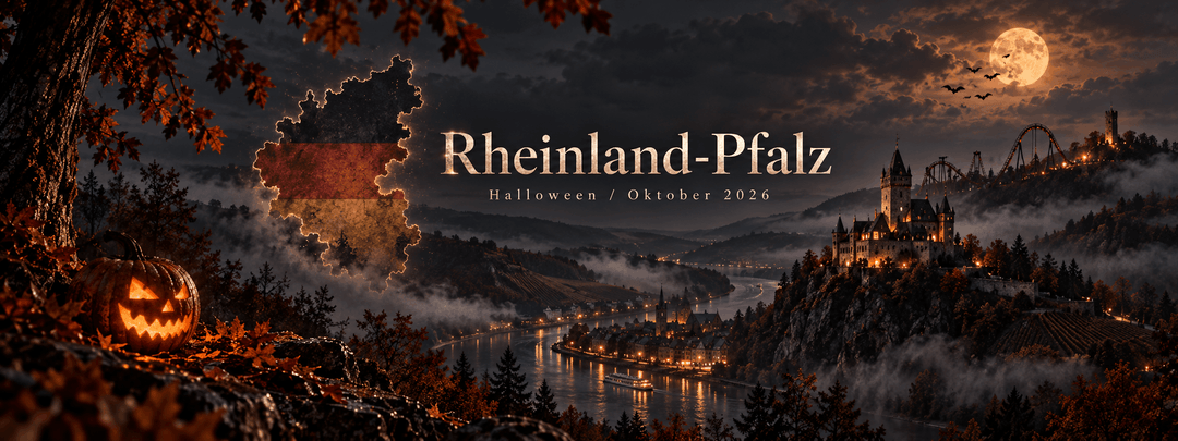 Halloween Events 2026 in Rheinland-Pfalz – Freizeitparks, Horror Nights & Gruseldinner