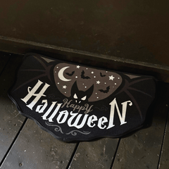 Fußmatte Fledermaus "Happy Halloween"