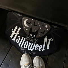 Fußmatte Fledermaus "Happy Halloween"
