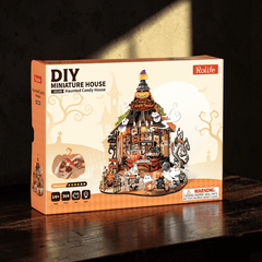 Rolife Haunted Candy House – DIY Miniaturhaus für Halloween