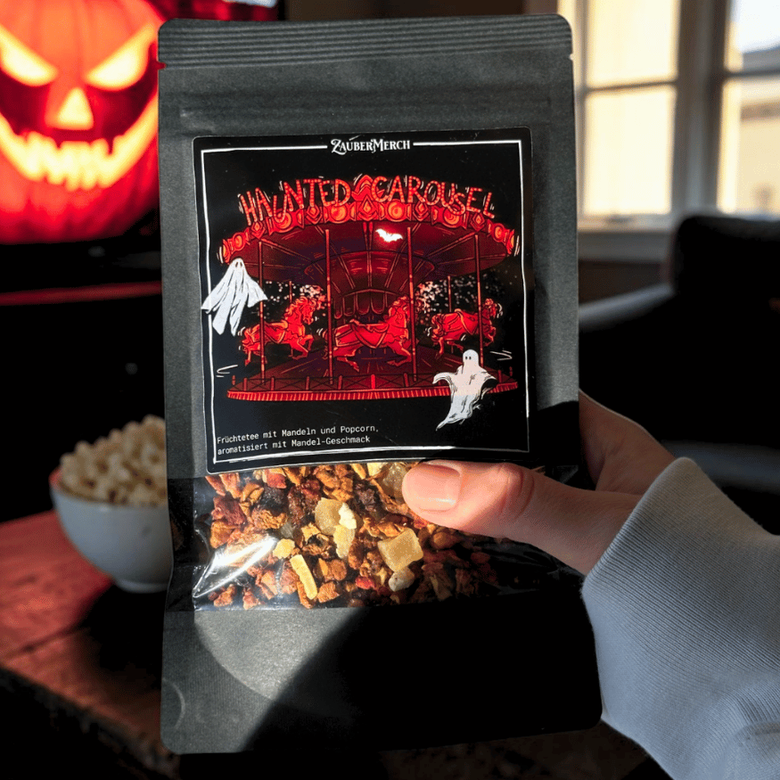 Haunted Carousel – Früchtetee mit Mandel & Popcorn | Halloween Tee