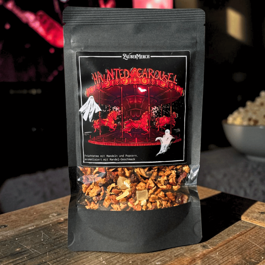 Haunted Carousel – Früchtetee mit Mandel & Popcorn | Halloween Tee