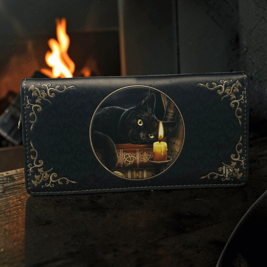Witchy Geldbörse Katze – Geprägtes Portemonnaie Lisa Parker