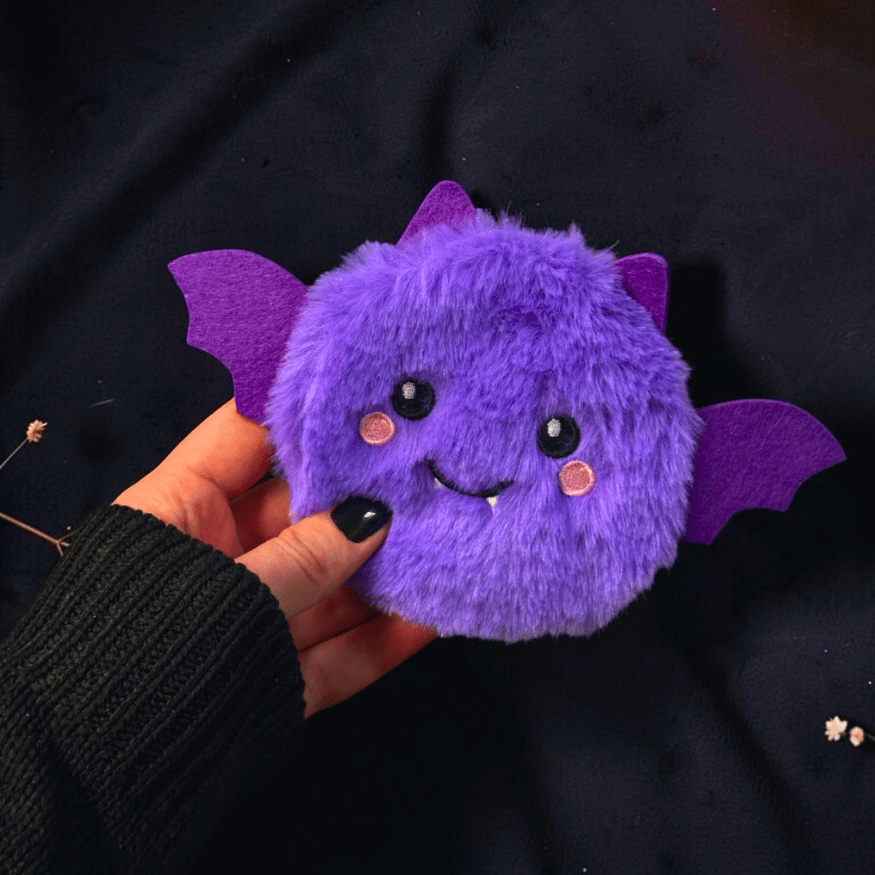 Kuschelige Plüsch Handwärmer - Halloween Edition