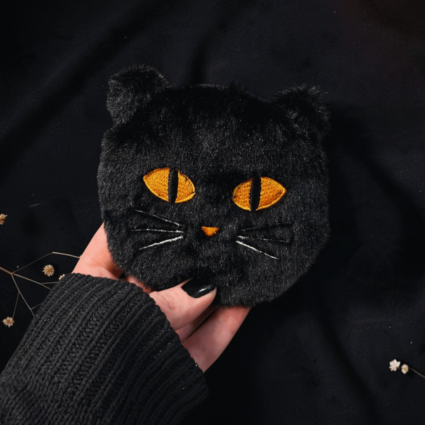 Kuschelige Plüsch Handwärmer - Halloween Edition