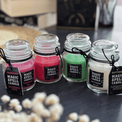 Zauberkerzen 6er-Set – Manifestation, Zauberei & Magische Rituale