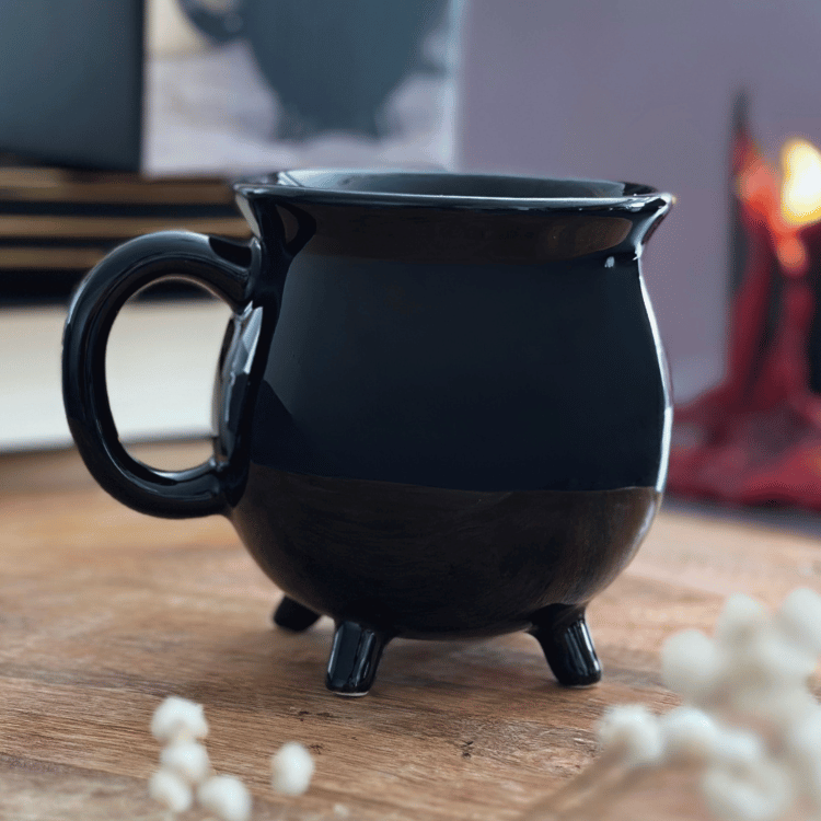 Schwarze Kessel Tasse