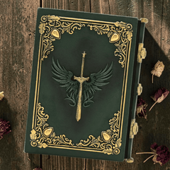 Notizbuch Mystic Legends mit 3D Drachen-Relief