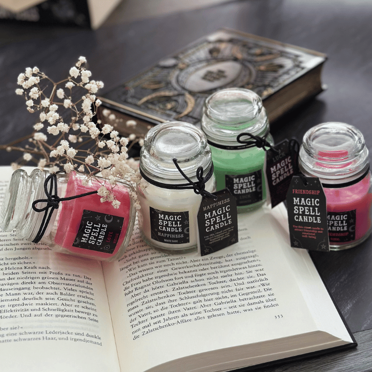 Zauberkerzen 6er-Set – Manifestation, Zauberei & Magische Rituale