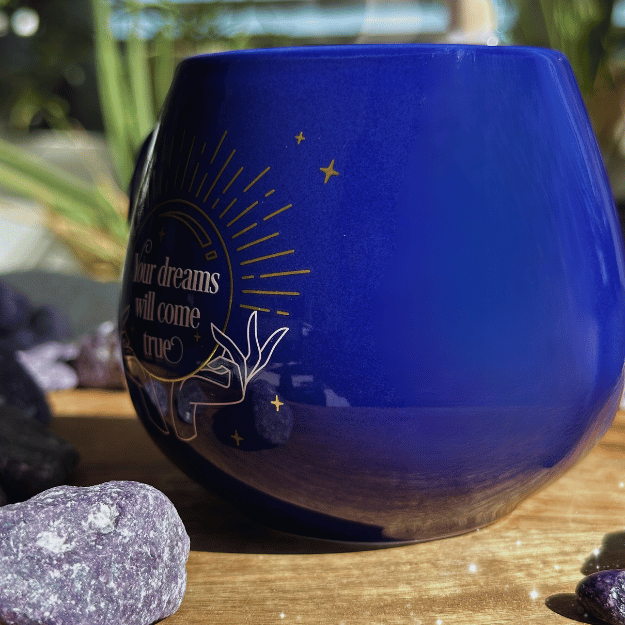 Wahrsagung - Verwandlungs Tasse Blau