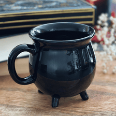 Schwarze Kessel Tasse