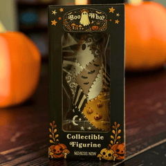 Patch Geisterfigur im Patchwork-Look – Halloween Deko 13,4 cm