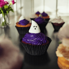 3D Zuckergeister – Essbare Deko für Cupcakes, Torten & Heißgetränke