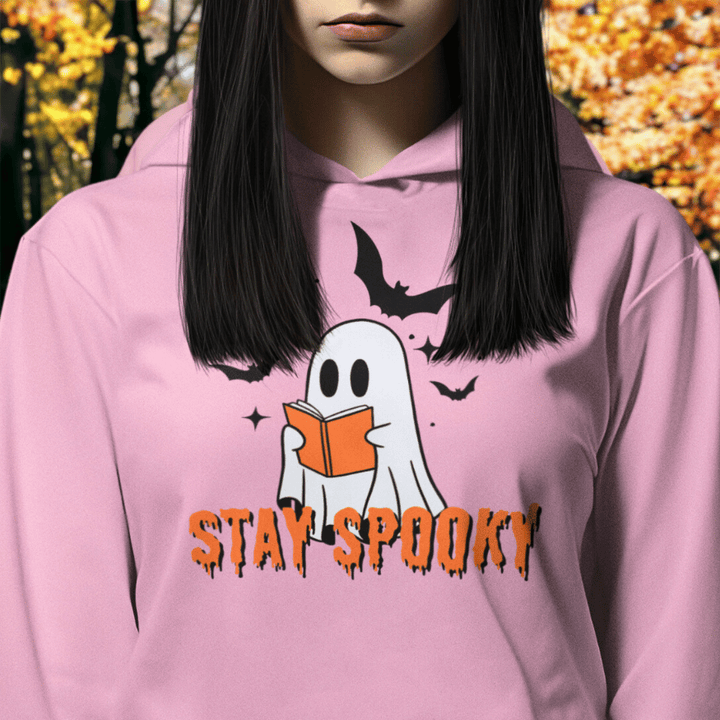 Cute Spooky Bookghost - Pullover (Hoodie)