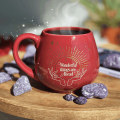 Wahrsagung - Verwandlungs Tasse Rot