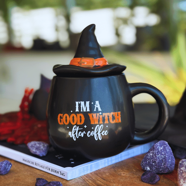 Good Witch - Tasse mit Hexenhut Deckel