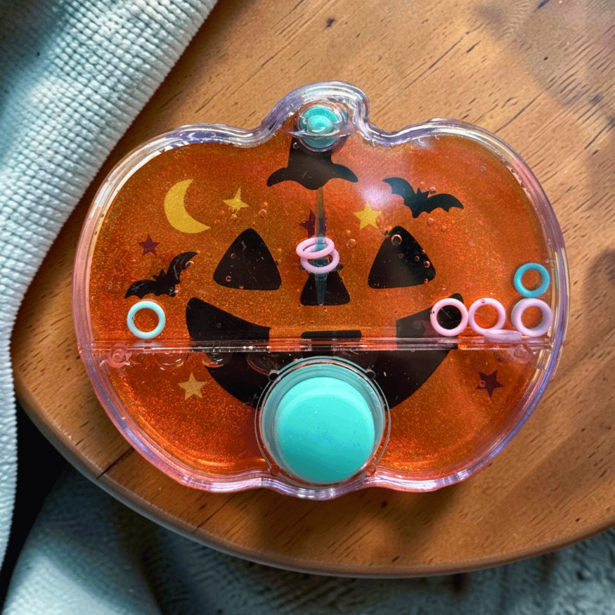 Halloween Wasserspiel – Spooky Katze, Geist & Kürbis