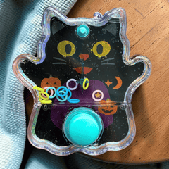 Halloween Wasserspiel – Spooky Katze, Geist & Kürbis