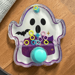 Halloween Wasserspiel – Spooky Katze, Geist & Kürbis