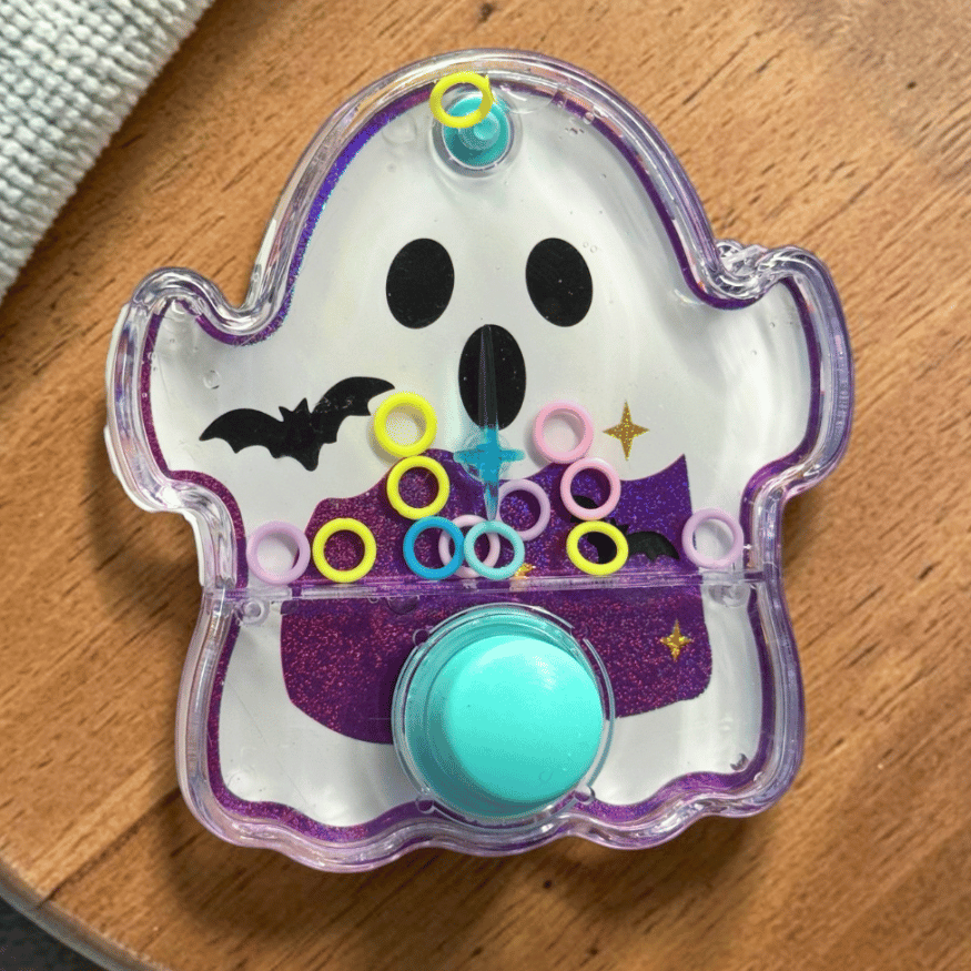 Halloween Wasserspiel – Spooky Katze, Geist & Kürbis