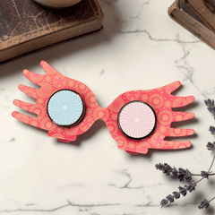 Harry Potter Gesichtsmasken-Set mit Luna Lovegoods Brille