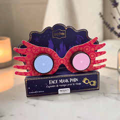 Harry Potter Gesichtsmasken-Set mit Luna Lovegoods Brille