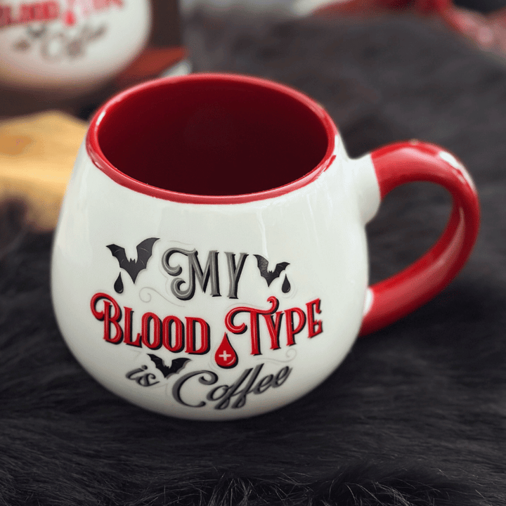 VAMPIR Tasse - Blutgruppe Kaffee