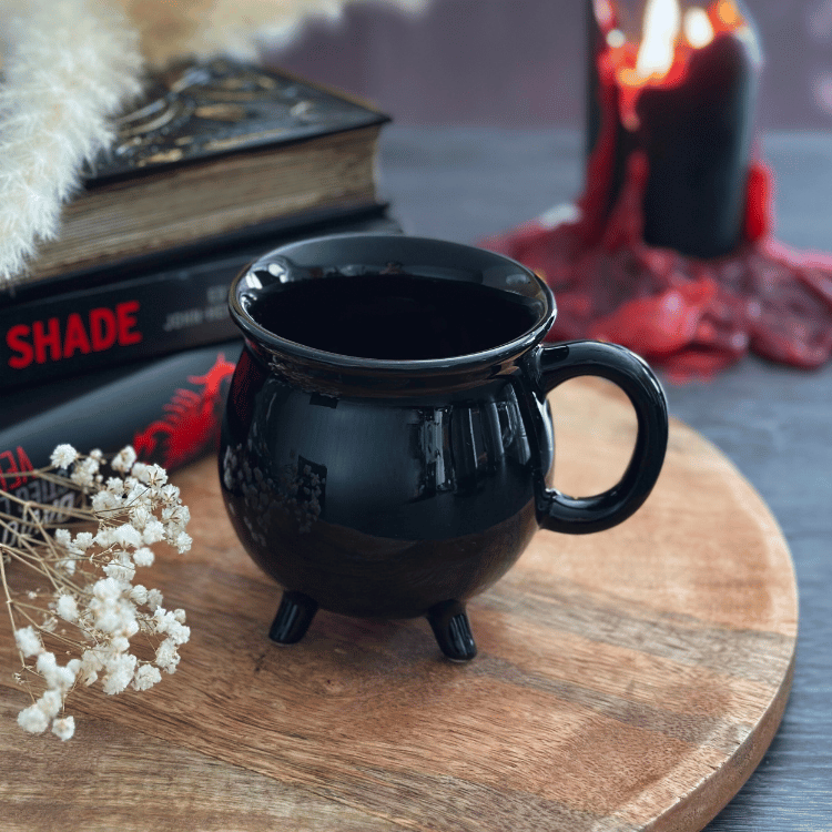 Schwarze Kessel Tasse