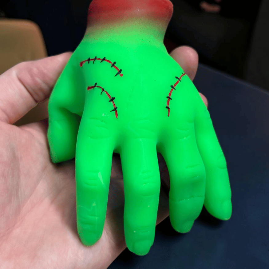 Dehnbare Zombie Hand – Halloween Anti-Stress Spielzeug