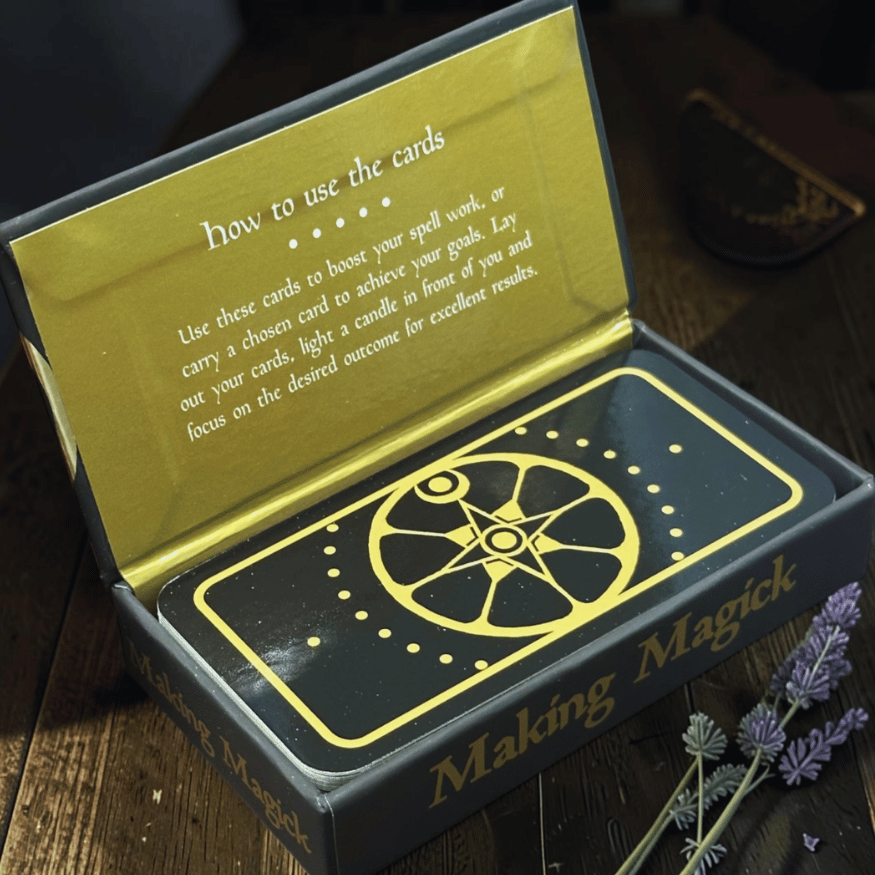 Orakelkarten Making Magick – 40 Karten mit Symbolen und Anleitung