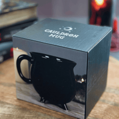 Schwarze Kessel Tasse