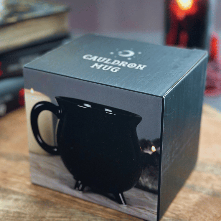 Schwarze Kessel Tasse