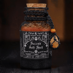 Magisches Ritual-Badesalz mit Edelstein