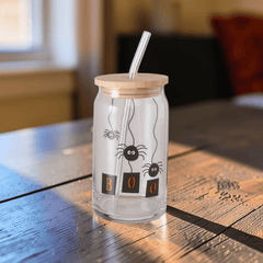 Spooky Season Tumbler mit Strohhalm in 2 Varianten