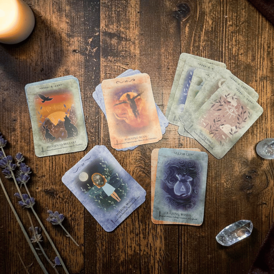 Orakelkarten Pure Magic – 36 Karten rund um die Elemente