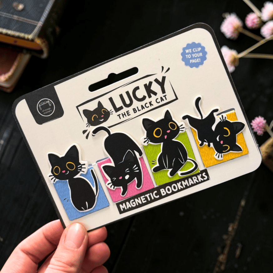 Magnetische Katze Lesezeichen im Set