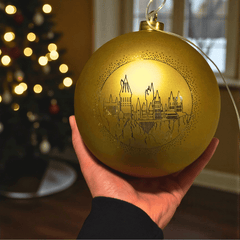 XXL Harry Potter LED-Weihnachtskugel Hogwarts (15 cm) Dekoration