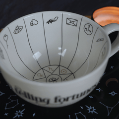 Tasse von oben zu sehen