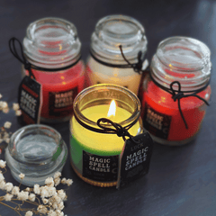 Zauberkerzen 6er-Set – Manifestation, Zauberei & Magische Rituale