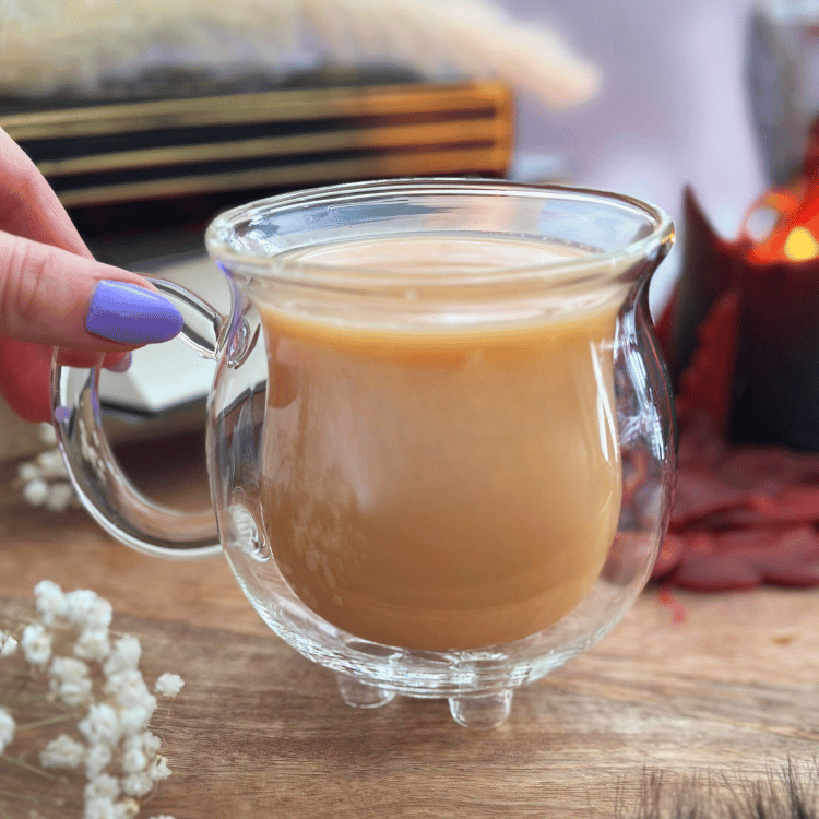 Kessel Tasse aus Glas – Doppelwandig – ZauberMerch