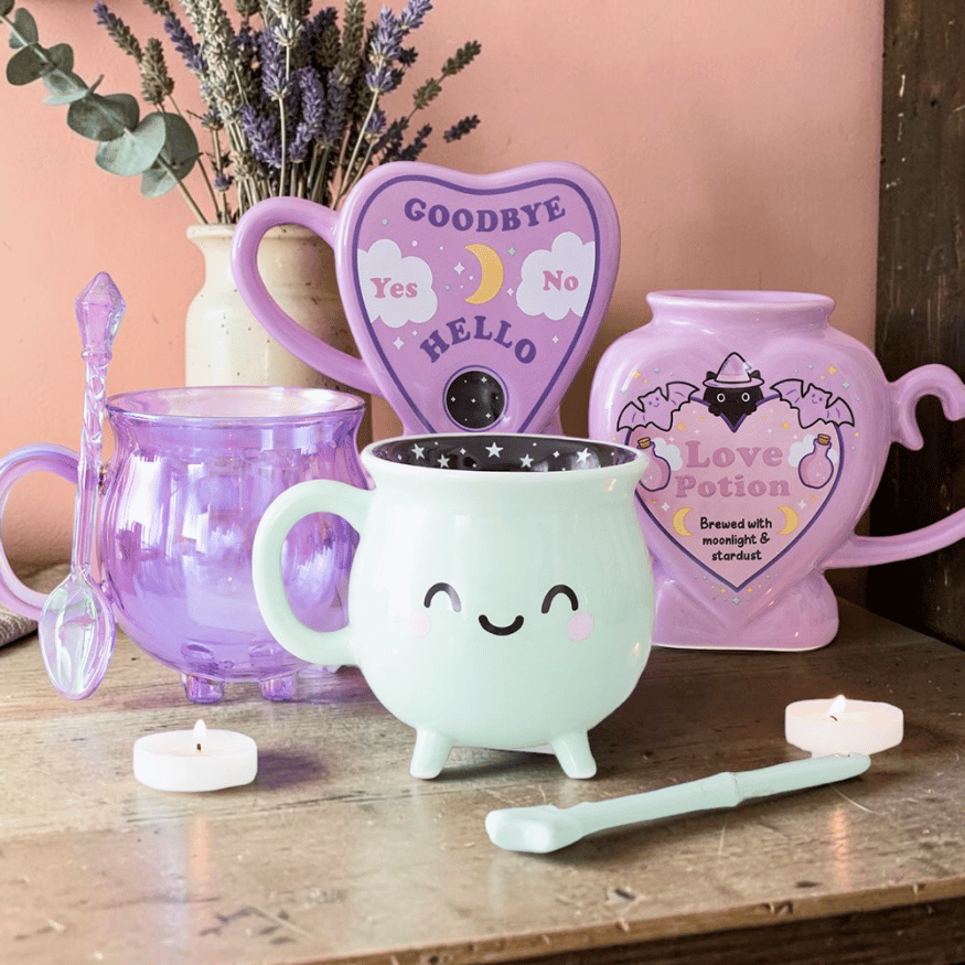 Love Potion Tasse in Herzform, süße Tasse 300 ml