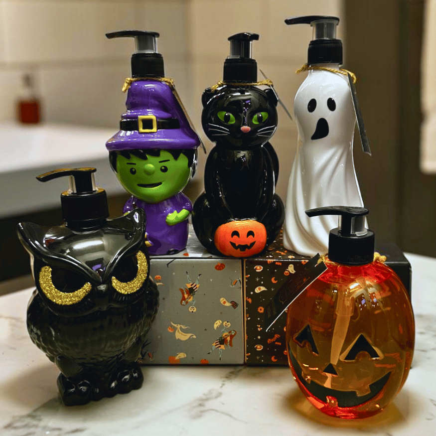 Halloween Handseife im Figurenspender Pumpkin Spice Duft