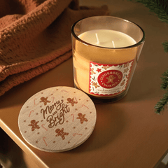 Lebkuchen Duftkerze – Merry & Bright & Merry Christmas Edition