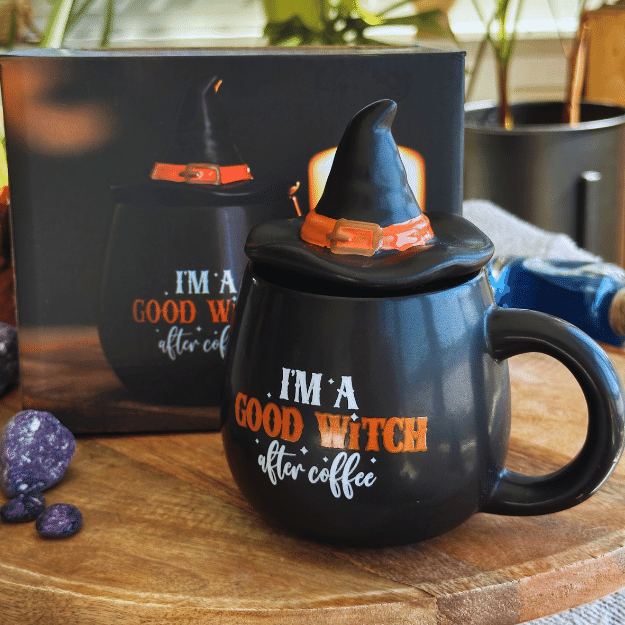 Good Witch - Tasse mit Hexenhut Deckel