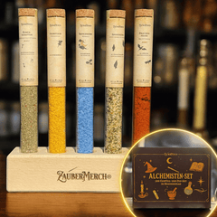 Alchemisten-Set - 5er Gewürz- und Dipset im Reagenzglas