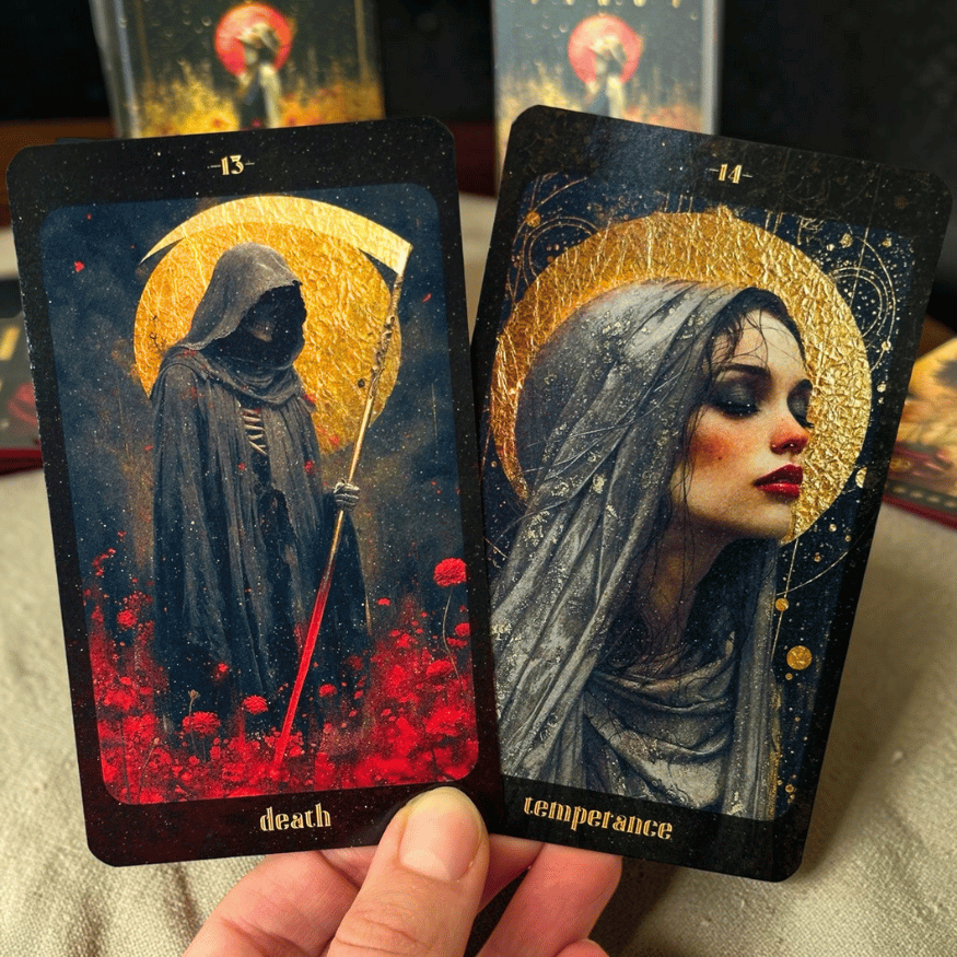 Amber Moon Tarot – Tarotkarten Set mit Booklet (Englisch)