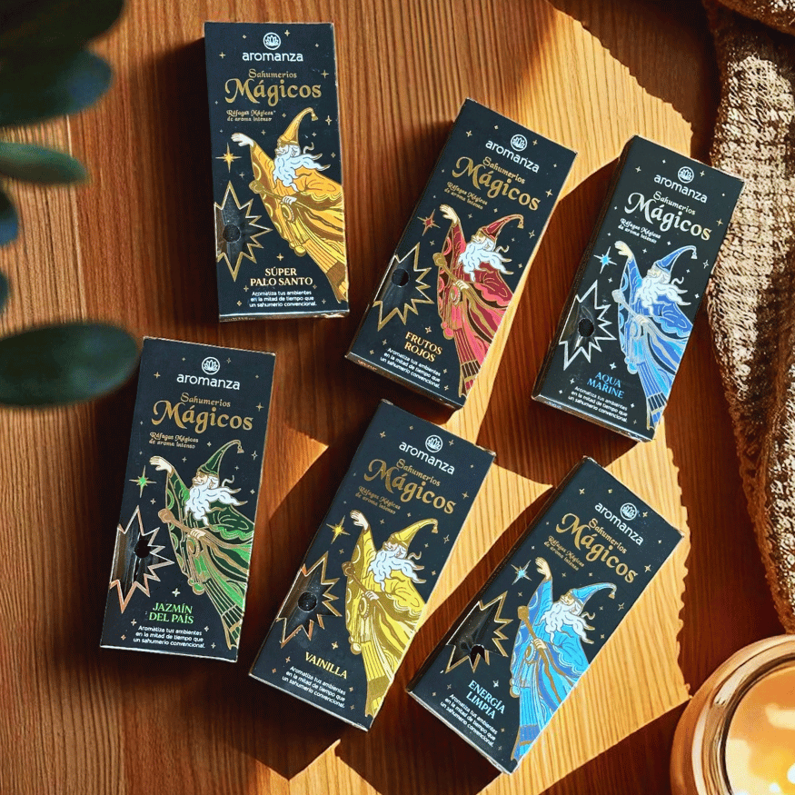 Aromanza Magicos Räucherstäbchen – Magische Düfte in 6 Varianten