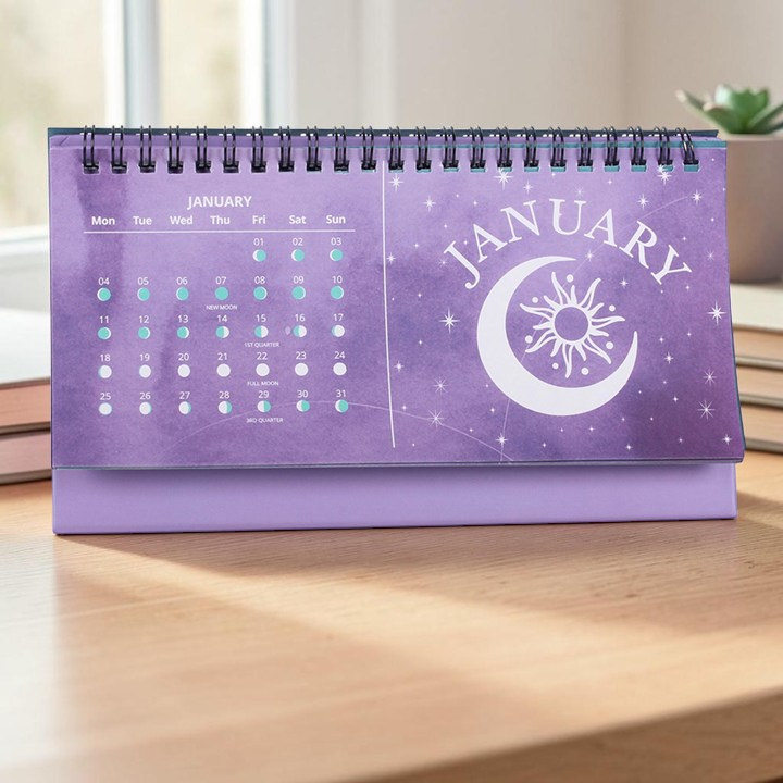 Mondphasen Tischkalender 2027